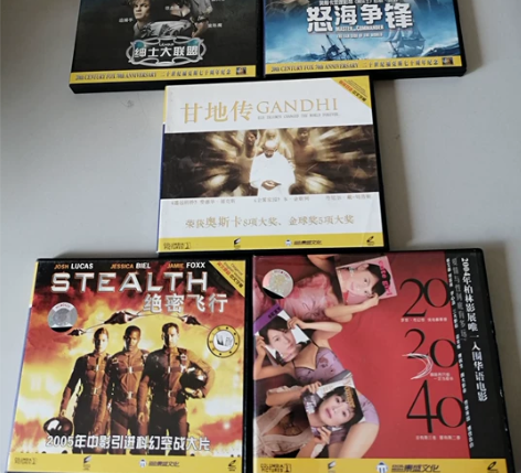 20世纪FOX、索尼三星经典影片五部，正版...