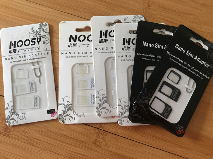 手机小卡转中卡卡套sim卡转换卡槽nano...