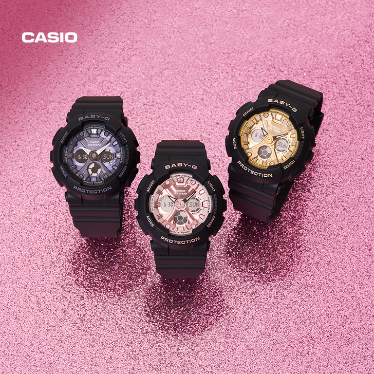 casio旗舰店BA-130潮流学生ins...