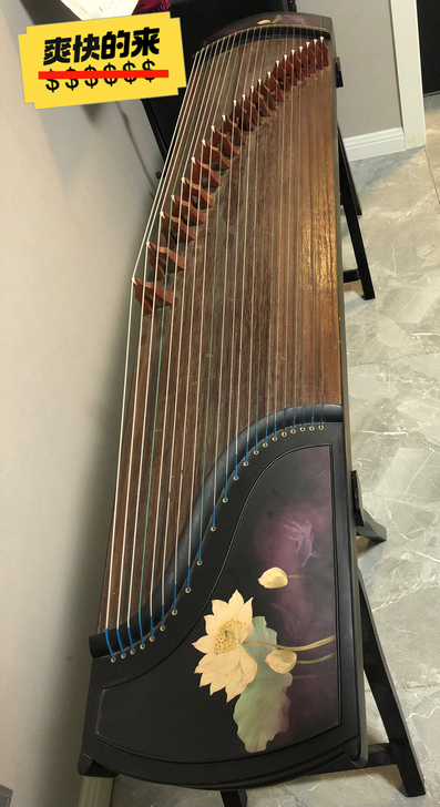 闲置二手古筝一台，初级练手琴，成色五新吧，...