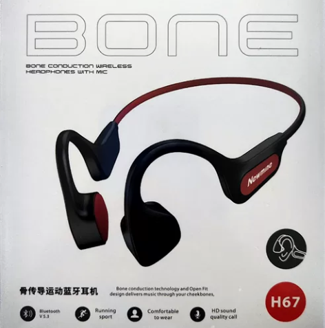 纽曼新品，骨传导运动蓝牙耳机H67，全新原...