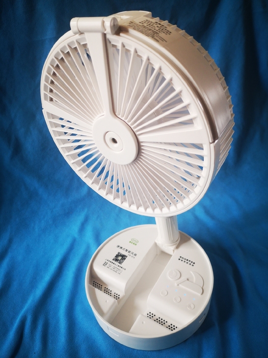 智能便携式折叠风扇，全新的仅拍照开箱，可当...