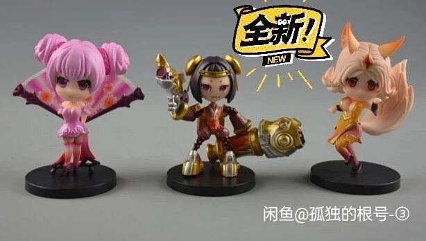 王者荣耀手办鲁班七号小乔妲己手办