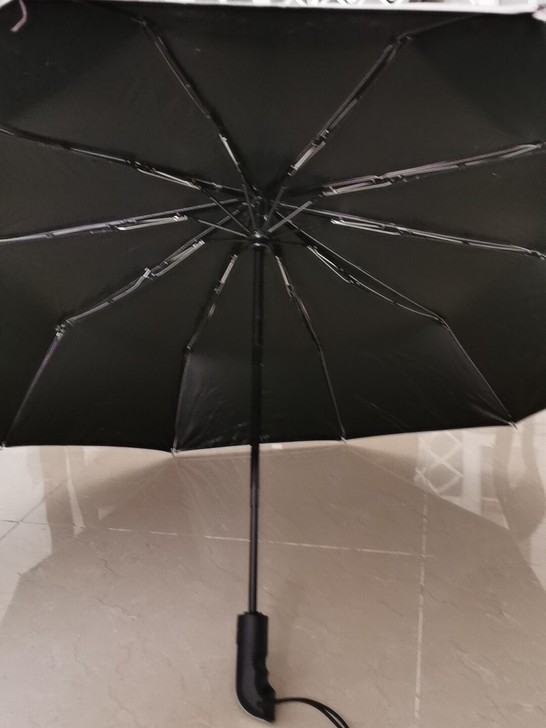 ins彩色加厚黑胶晴雨伞 伞面涂层：黑胶 ...