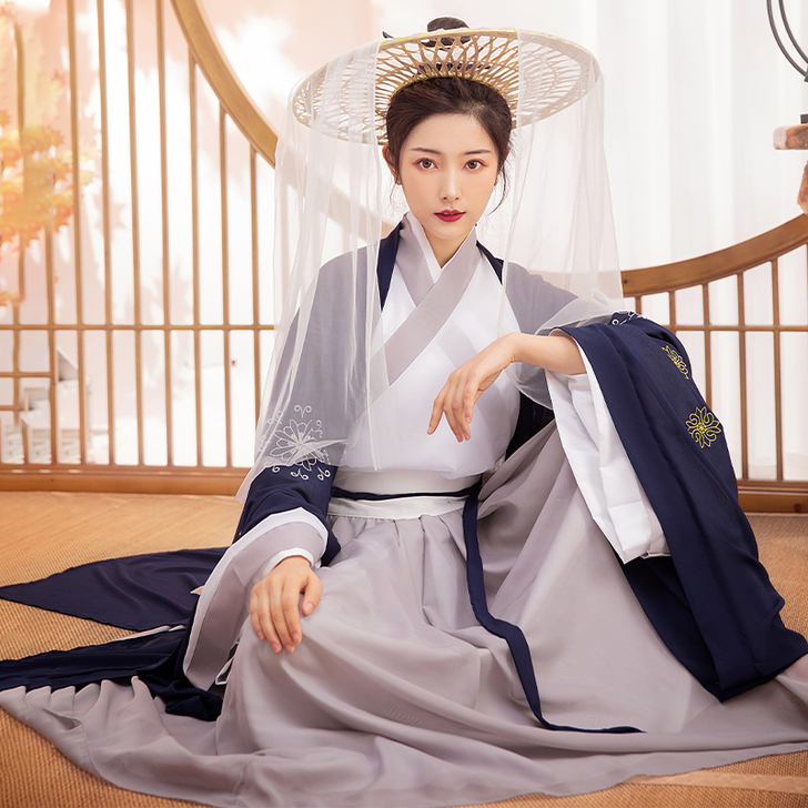 侠客汉服女红颜古装夏魏晋风飘逸仙气古风超仙...
