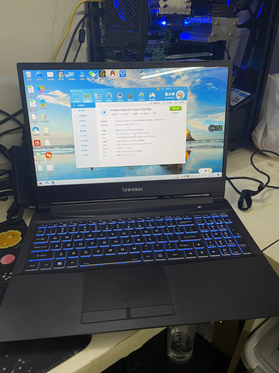 炫龙t3ti 战神z7m i5+gtx16...