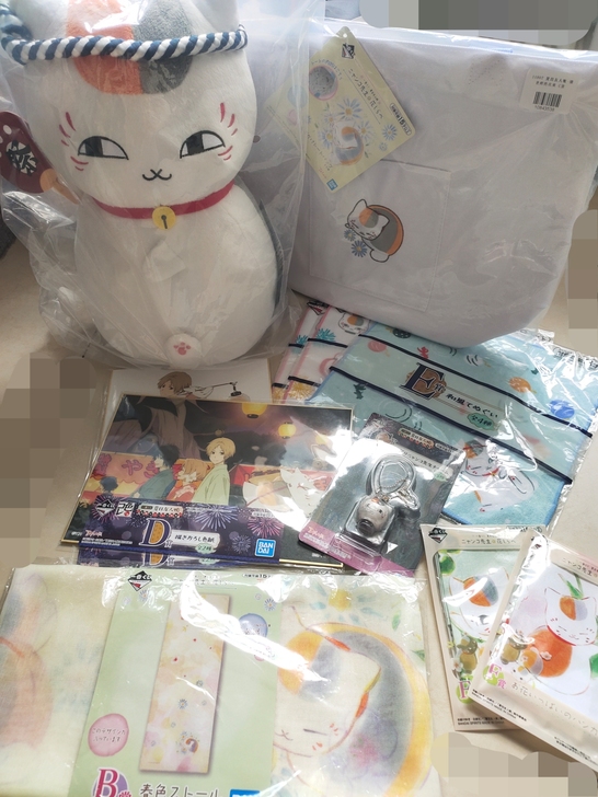 夏目友人帐一番赏 猫老师的花束夏日祭 一番赏