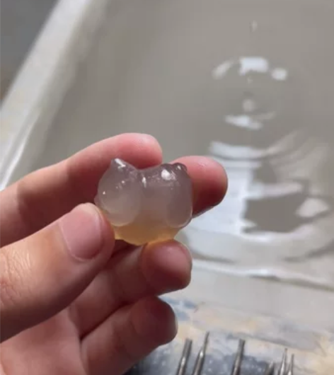 糖心小猫纯手工雕刻，挂坠配饰吊坠玉雕小猫 ...