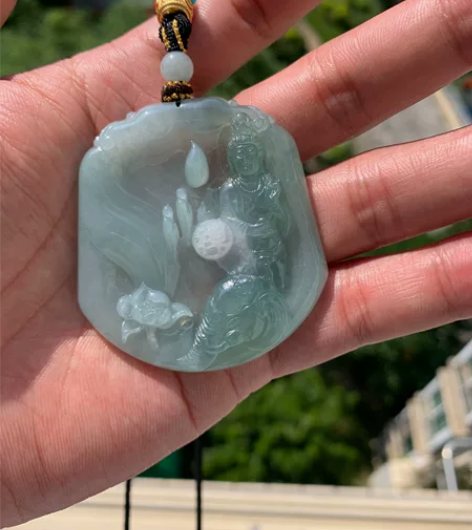 龙、蛇年生人守护神普贤菩萨，玉雕大师林志洪...