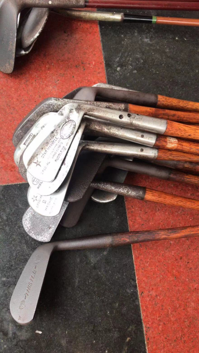 百年古董高尔夫球杆