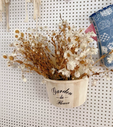 复古木质壁挂蓝，壁挂花篮，壁挂装饰，壁挂收...