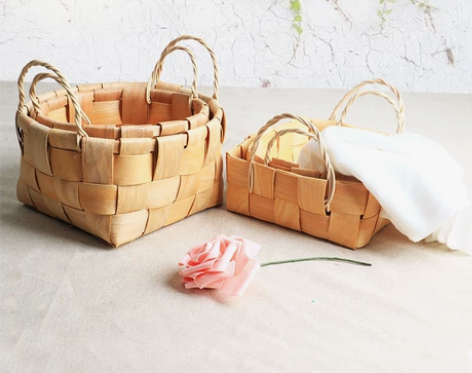 【清仓包邮】手工编织篮面包篮水果篮蔬菜篮花...