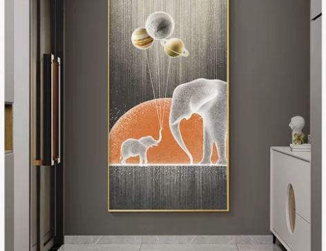 玄关画 工厂直营，价格从优，支持一件代发，...