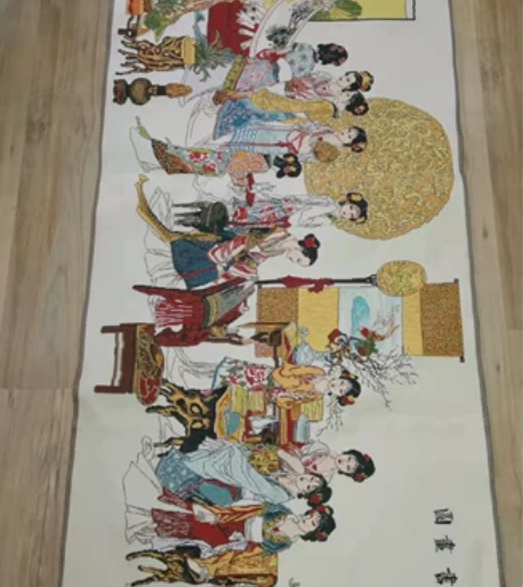 特价转让 织锦刺绣画 丝织画  客厅装饰画...