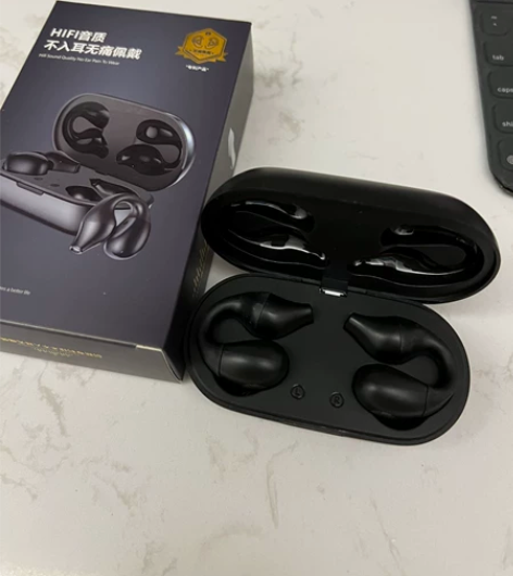 全新包邮玲曼真无线骨传导不入耳蓝牙耳机通透...