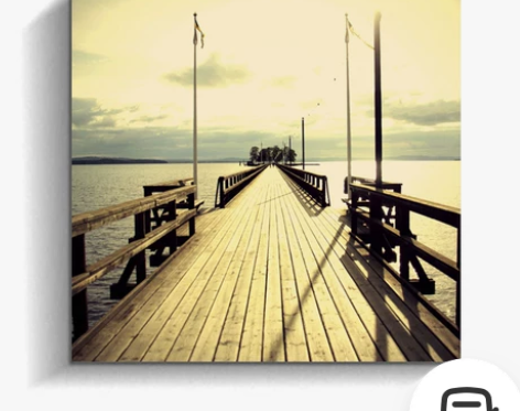 心联无框画餐厅装饰画客厅现代三联画卧室版画...