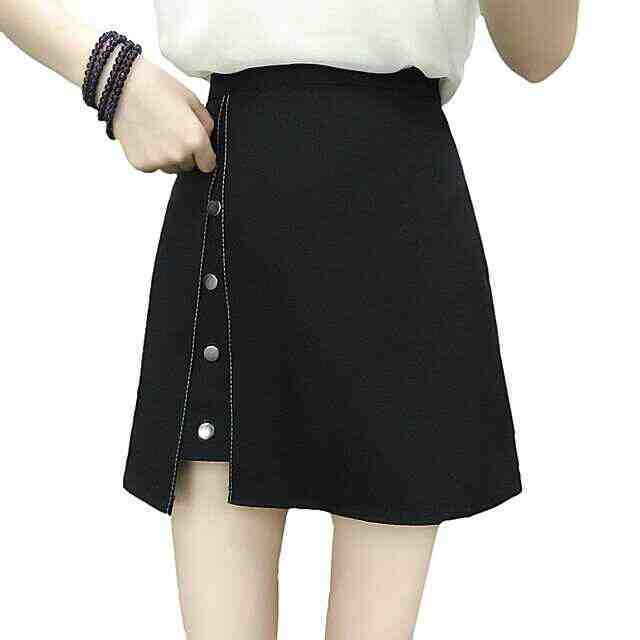 女装胖MM大码不规则半身A字裙2XL（14...