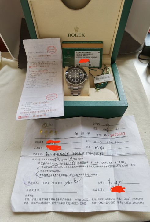 劳力士黑水鬼116610LN ，俗称黑水鬼...