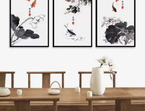 北欧风客厅卧室沙发背景墙面画装饰画无框画，...