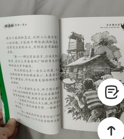 侦探小说，全新的，里面字体大，配有合 适图...