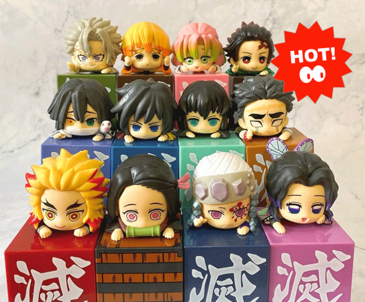 【四盒75包邮】鬼灭之刃音柱蝴蝶忍祢豆子手...