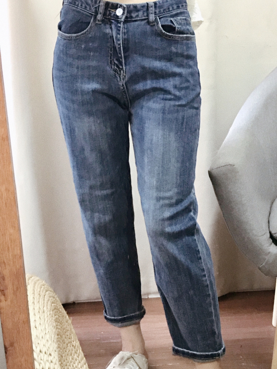 秋冬牛仔裤九分