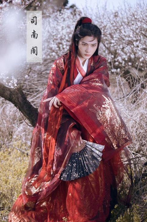 |司南阁| 原创 夜罗 汉服 男女款交领...