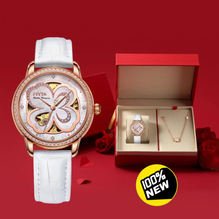 飞亚达 【高圆圆同款】四叶草 时尚优雅幸运...