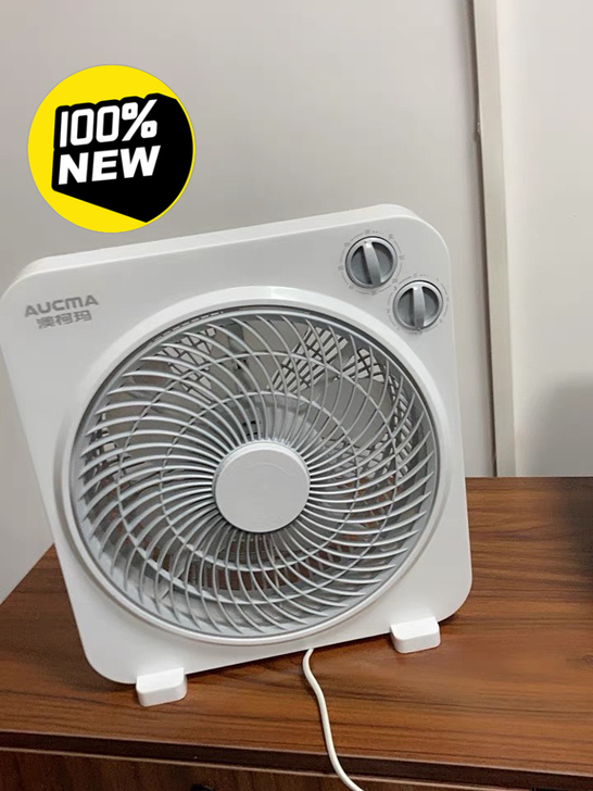 低价清全新澳柯玛电风扇台式家用转页扇台扇