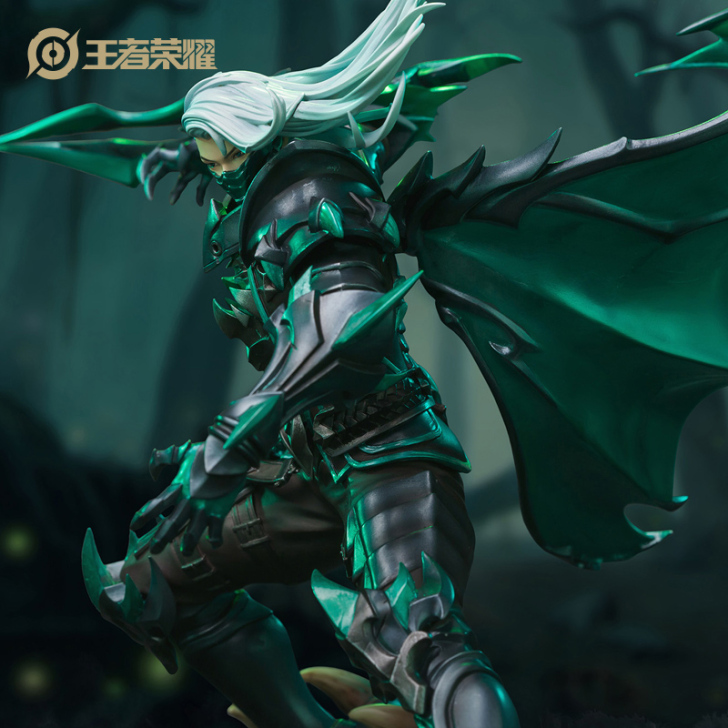 王者荣耀官方正版暗隐猎兽者兰陵王荣耀典藏版...