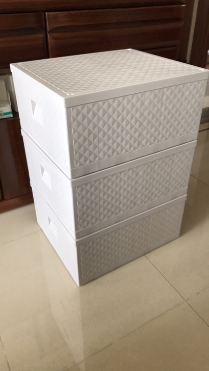 【52L折叠箱】可折叠收纳箱特大号家用塑料...