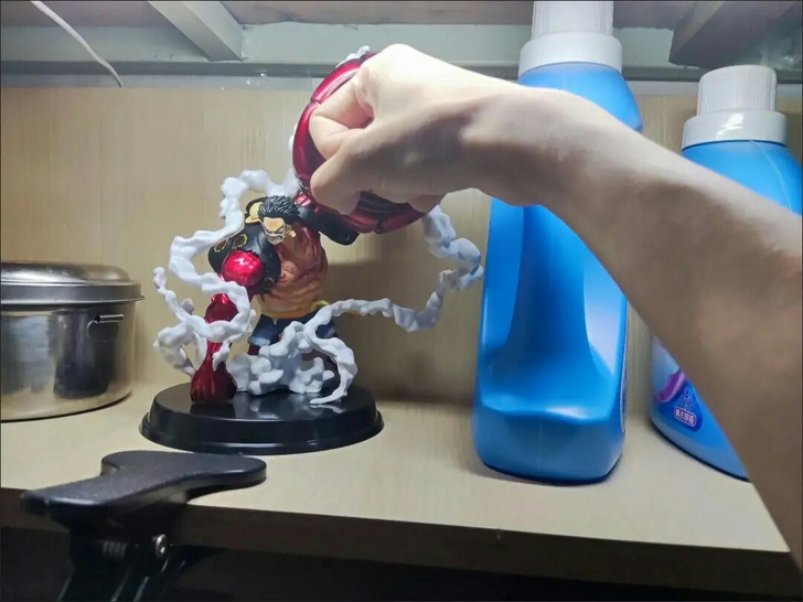 海贼王手办四挡路飞大猿王枪GK蛇人动漫雕像...