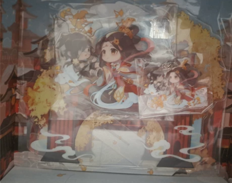 【出】神武惊鸿 谢怜红红儿Q版手办摆件 天...