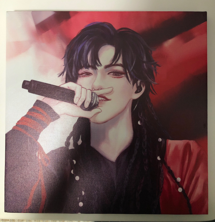 出 严浩翔 上火造型挂画 无框画