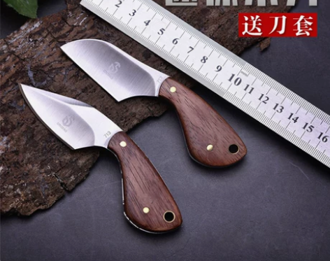 迷你小刀多功能随身刀防身野外求生装备户外非...