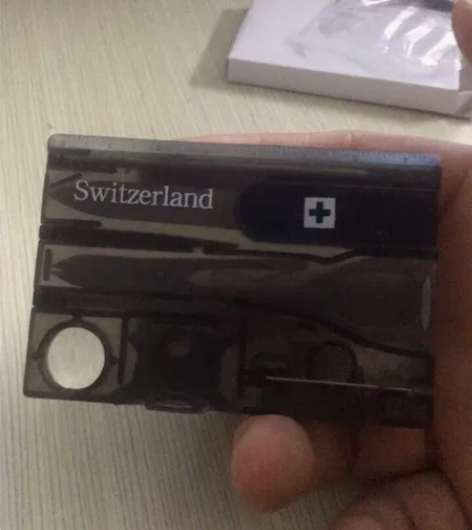 瑞士Swizerland野营便携刀 品牌：...