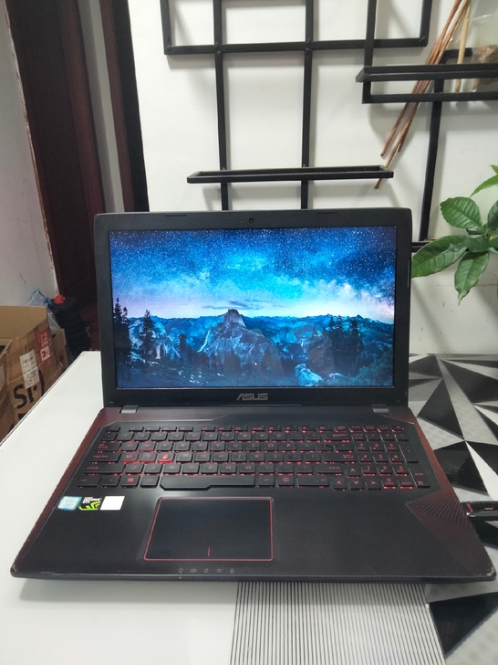 华硕飞行堡垒FX53V笔记本电脑游戏本i7...