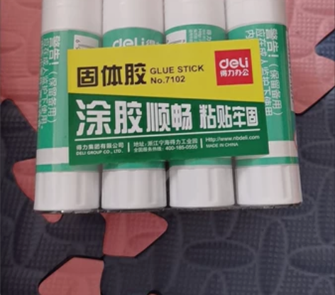 12支清仓处理得力固体胶21g强力胶棒学生...
