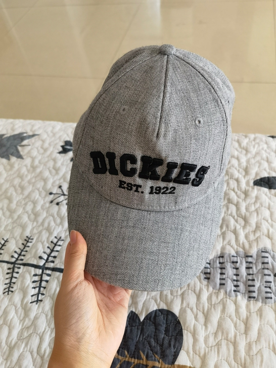 Dickies字母绣花棒球帽 男女同款可调...