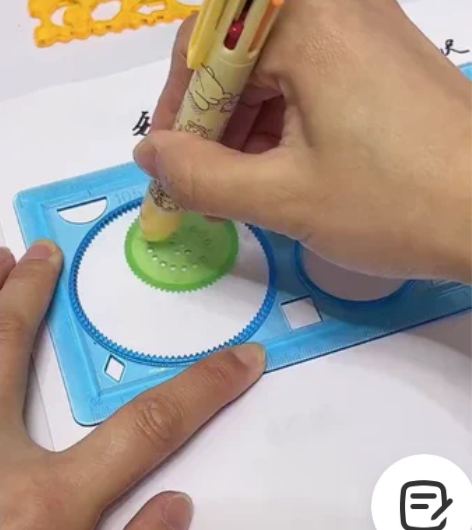 学生文具多功能绘画尺手抄报尺子 感兴趣的话...