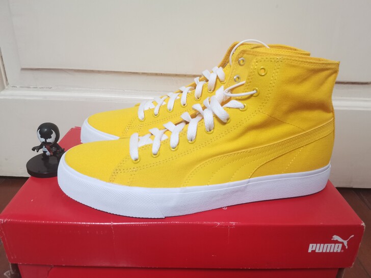 全新 彪马 puma bari mid 黄...