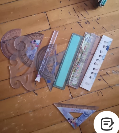 学生三角板，书皮，墨水 书皮是新的，其他都...