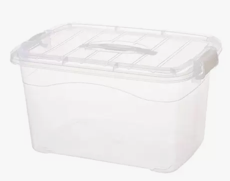 透明塑料收纳整理箱特大号加厚玩具衣服有盖储...