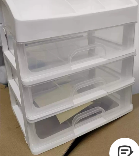 【四层12.5】桌面化妆品收纳盒塑料收纳架...