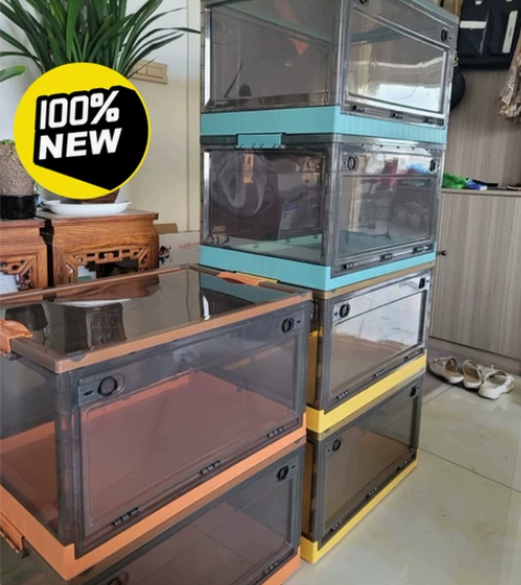 禧天龙透明收纳箱 透明收纳箱特大号有盖衣物...