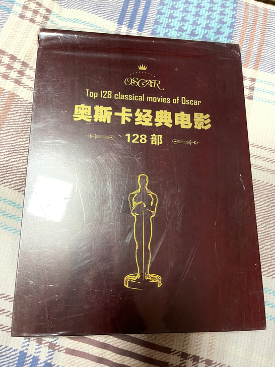 珍藏奥斯卡经典电影128部DV D，全新封...