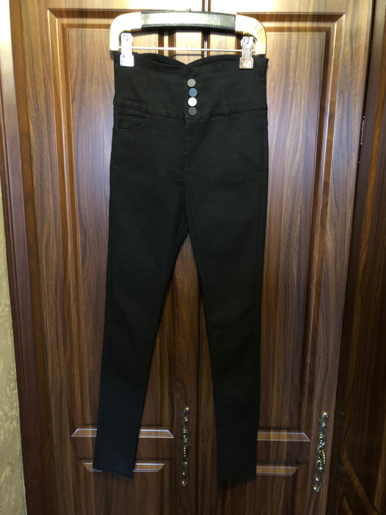 全新高腰铅笔裤 均码，裤长：长裤 面料：棉...