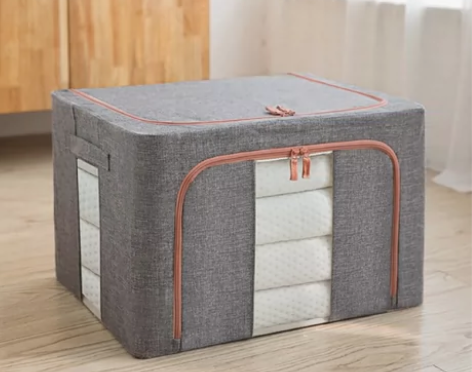 衣服收纳箱家用牛津布艺衣物被子整理盒日式棉...