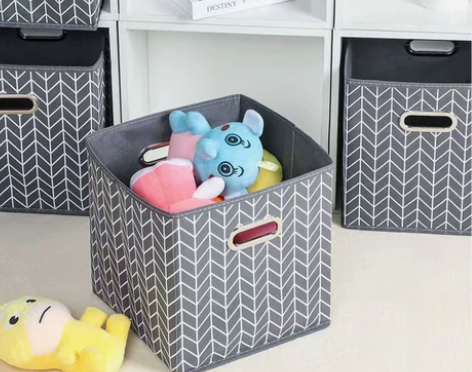 衣服收纳箱可折叠家用布艺衣柜储物箱 实体店...