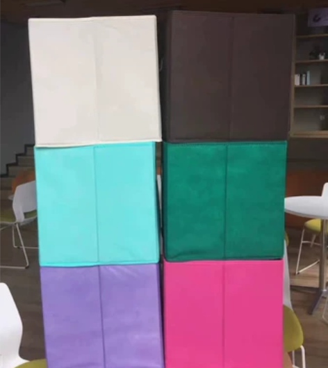 全新收纳盒布艺可折叠收纳盒抽屉式收纳盒整理...